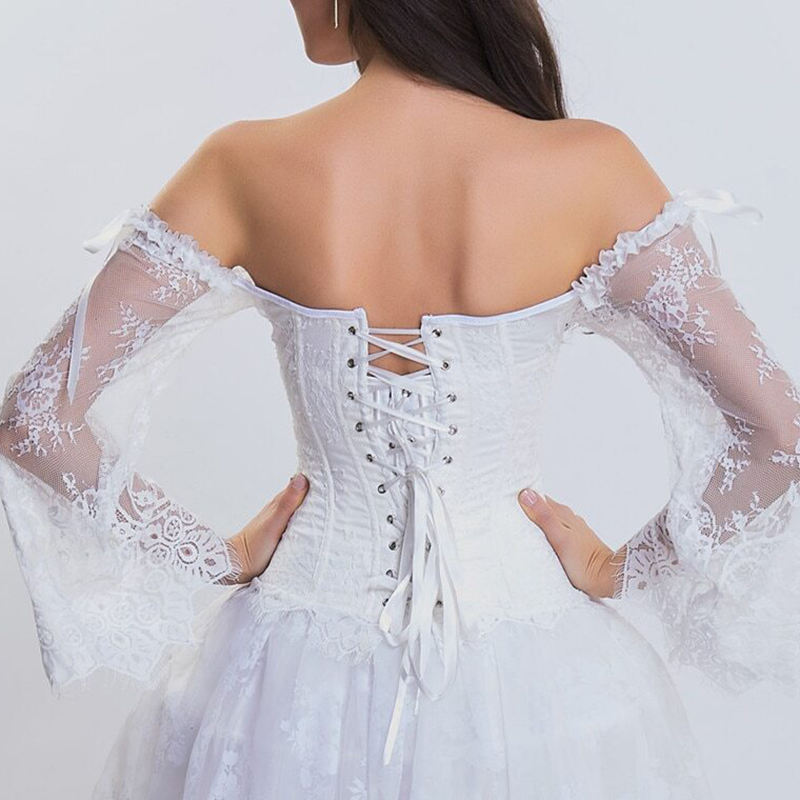 elegant bustier corset en dentelle