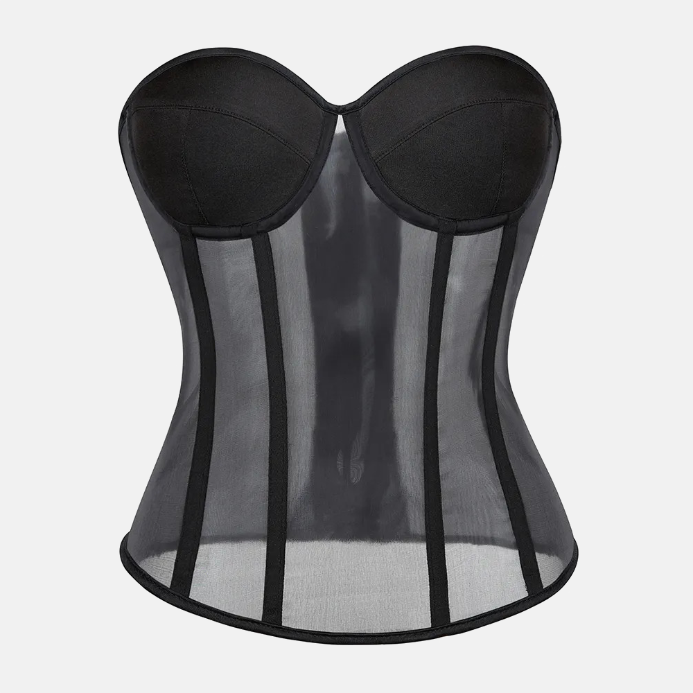 élégant corset bustier