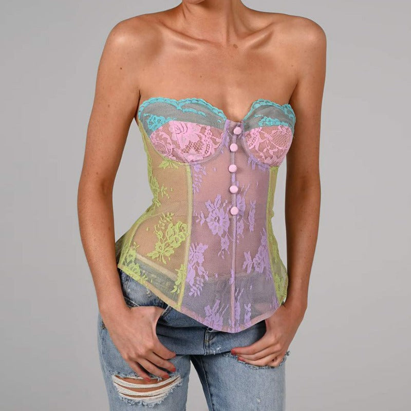 bustier au style estival