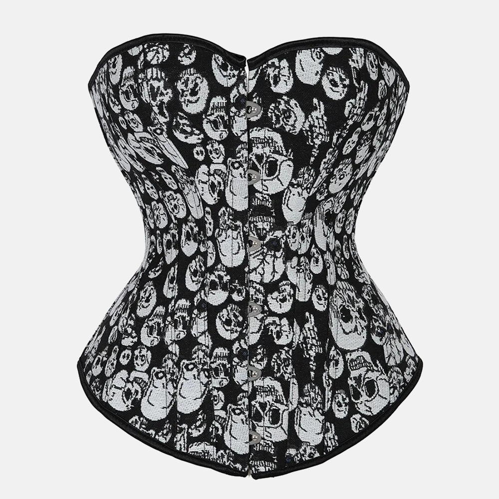 Design gothique du corset bustier