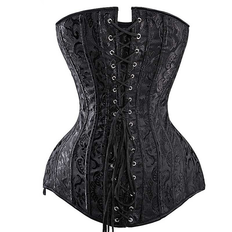 style intemporel avec corset noir