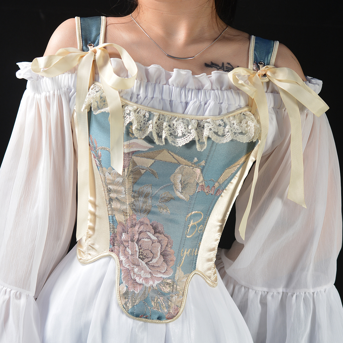 corset bustier victorien