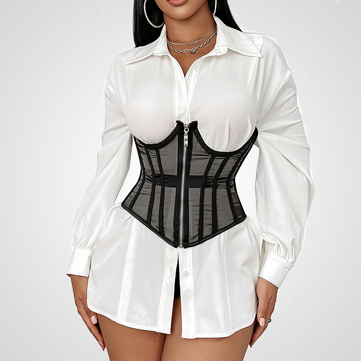 ceinture serre-taille noire