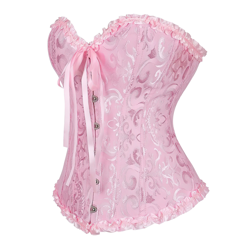 corset rose à la mode