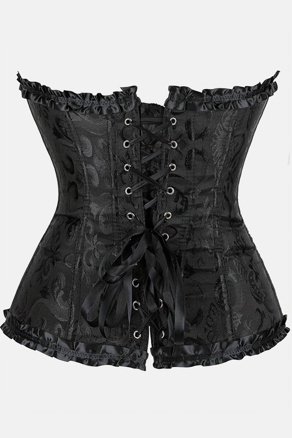 bustier noir chic