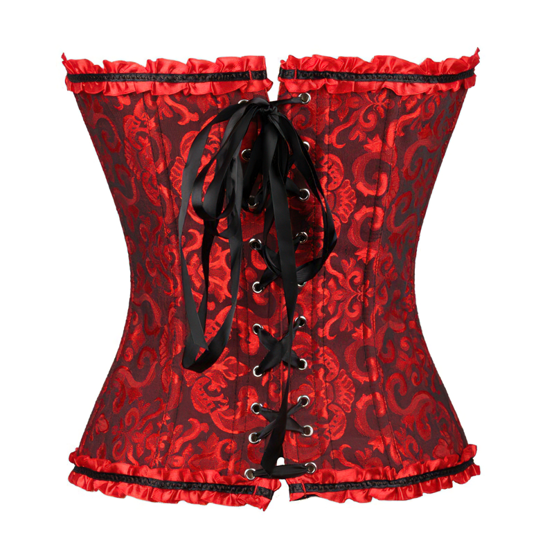 style victorien bustier corset