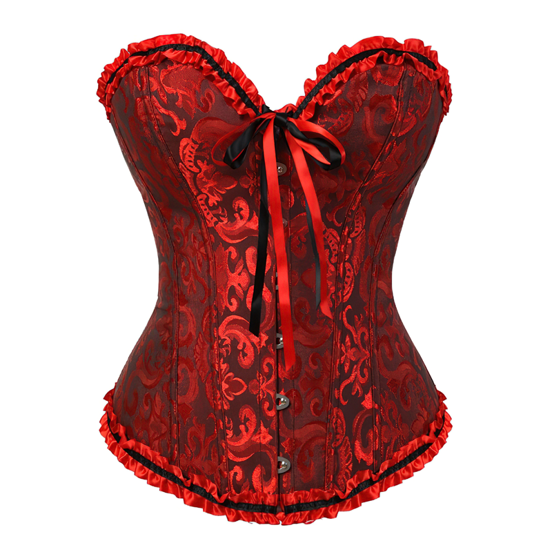 bustier corset style victorien