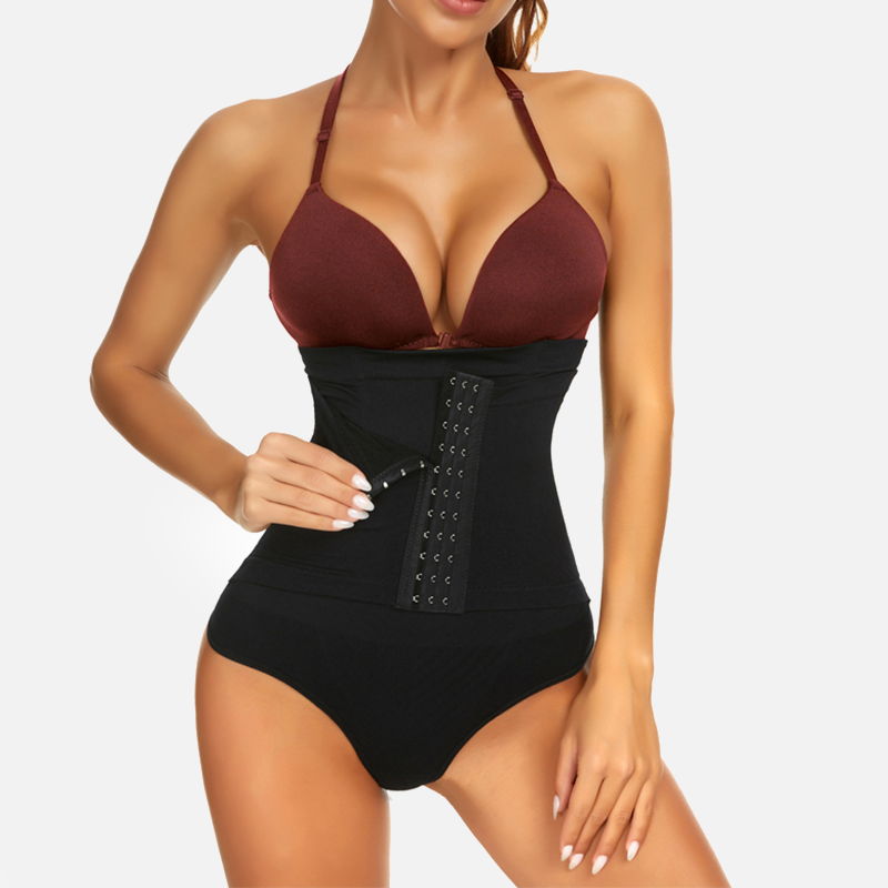culotte haute amincissante noire élégante