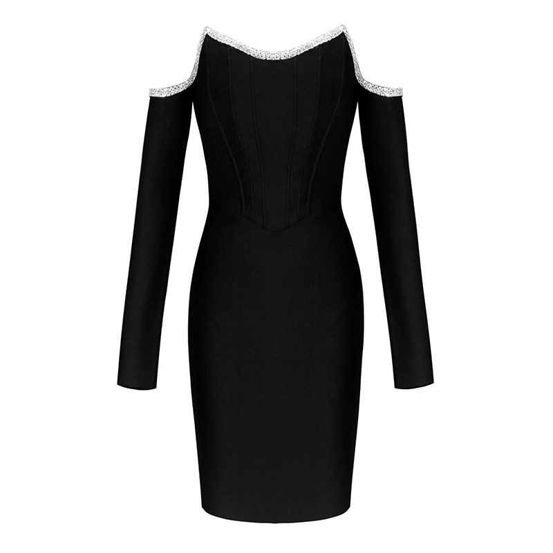 Robe cocktail sophistiquée