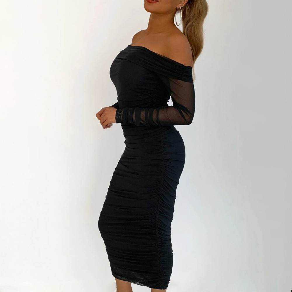 élégante robe bustier