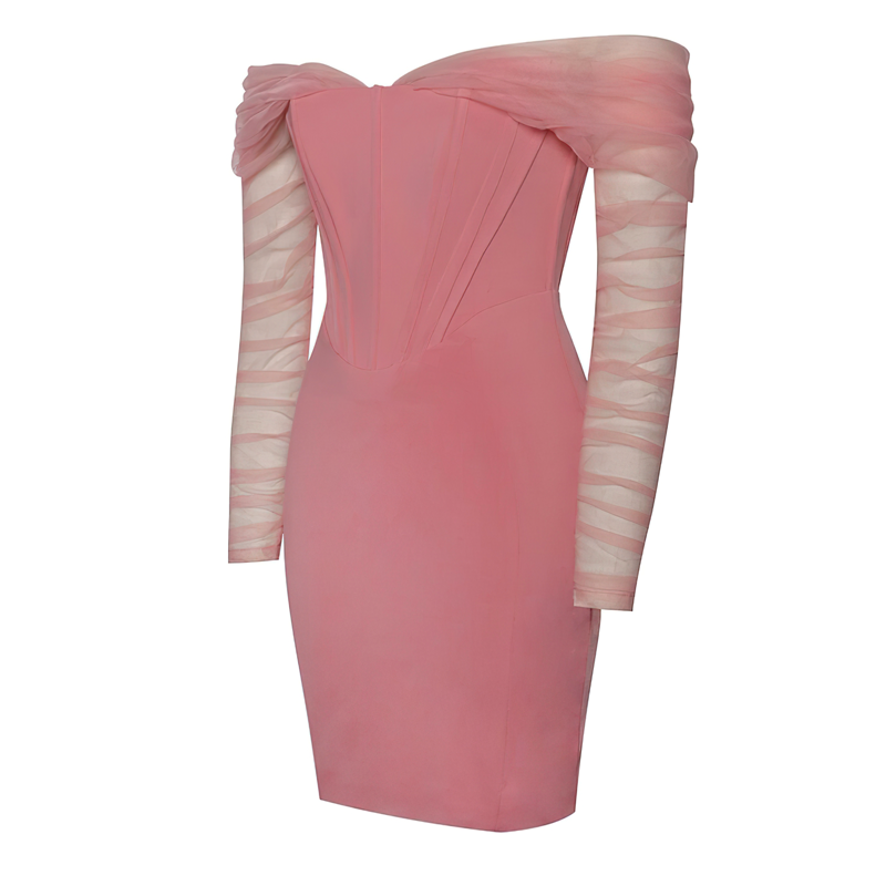 élégance bustier manches longues