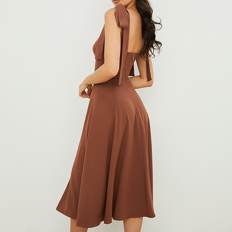 robe bustier été avec bretelles